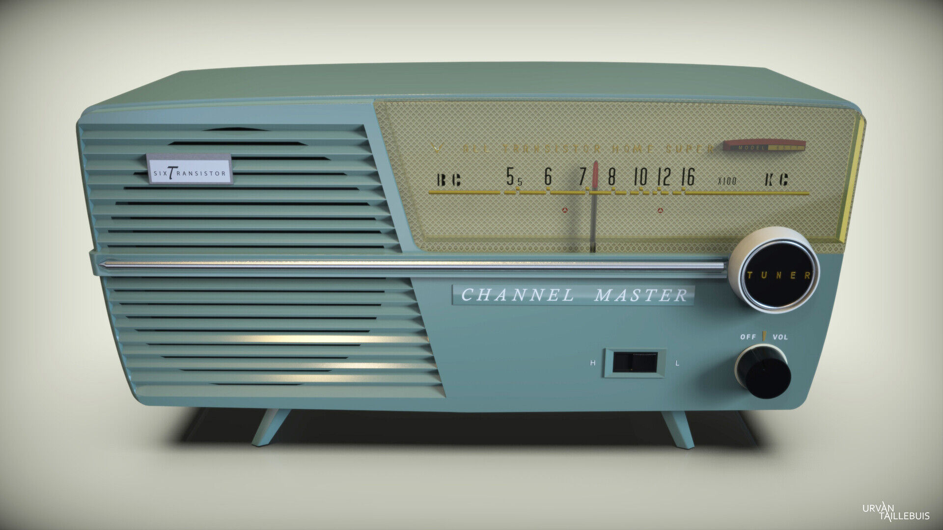 picture of an old radio